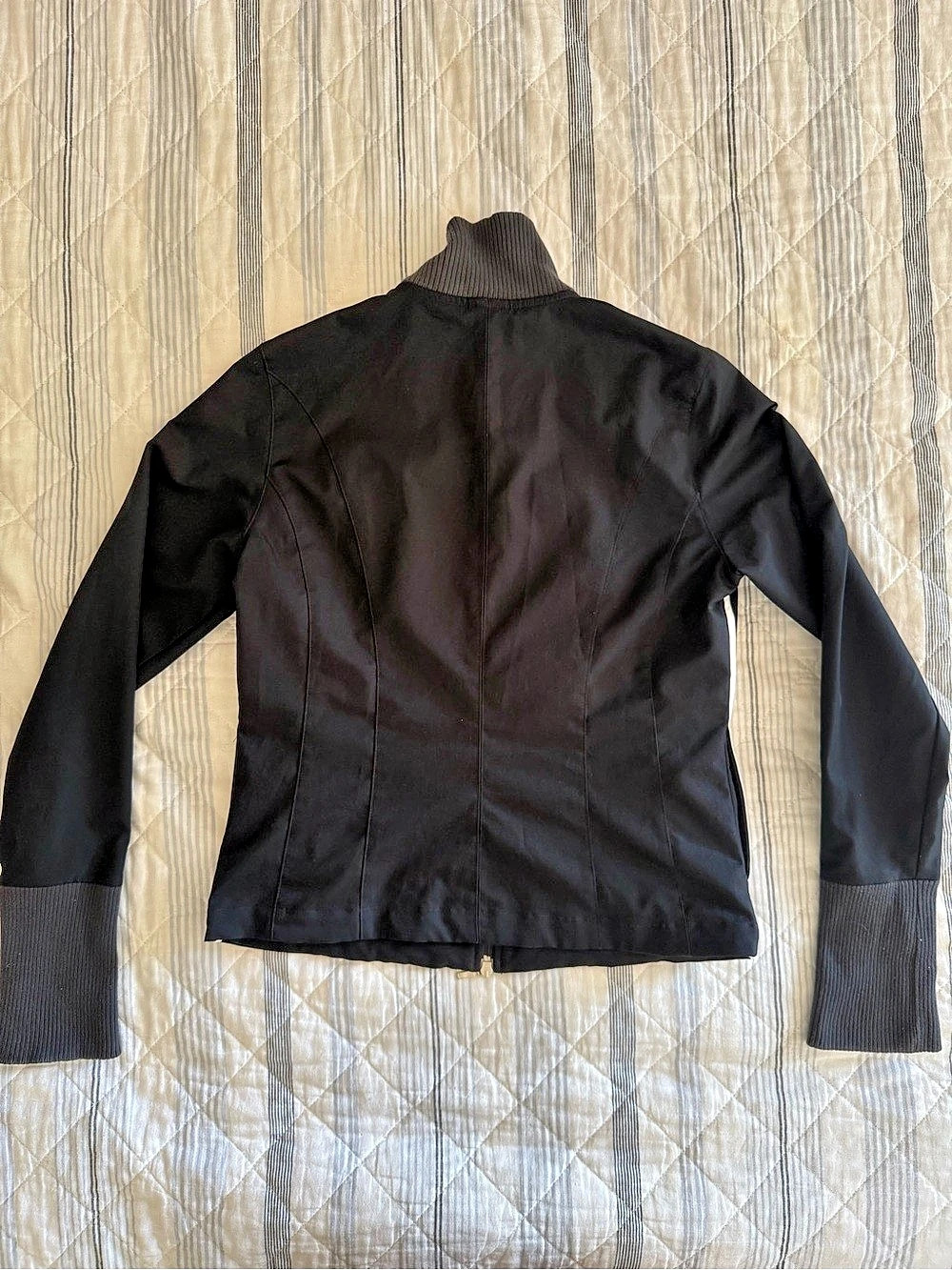 Nike Full Zip Ribbed Collar Jacket - Picture 3 of 7